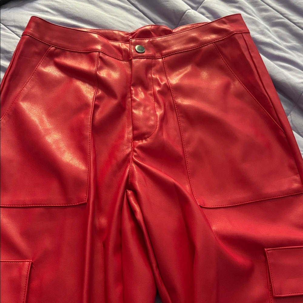 Weissman Red and White Dance Costume